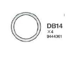 O-Ringe 12mm (4) für TRF Dämpfer