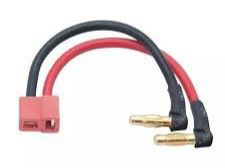Adapter T-Plug - 4mm Goldstecker