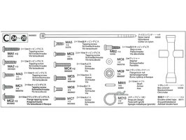 TT-01E ,  Metallteile-Beutel C