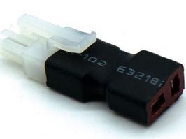 Adapter - Kompakte Version T-Plug (W) Stecker zu Tamiya (W) Stecker