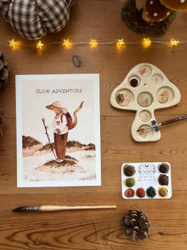 Le Coffret Aquarelle Les Couleurs de la Forêt