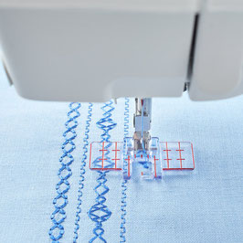 Multi-line decoratieve naaivoet