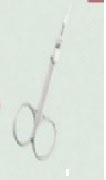 4" / 10,2 cm Borduurschaar, extra gebogen blad