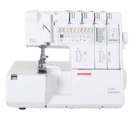 Janome 1100D Proffesional Lockmachine (overjarig maar nieuw in doos)