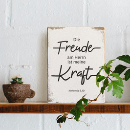 Dekoschild "Freude"