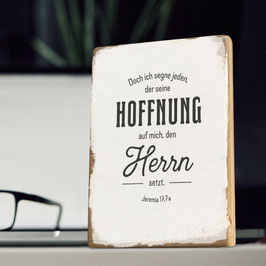 Dekoschild "Hoffnung"