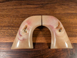 Snow sheep horn grips Ruger new Vaquero / Dall Schaff Horn Griffschalen