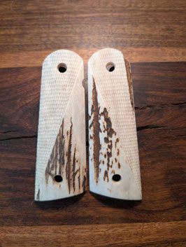 Stag Grips with checkering