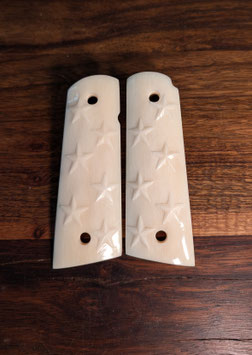 Giraffe bone Grips / Giraffe Knochen