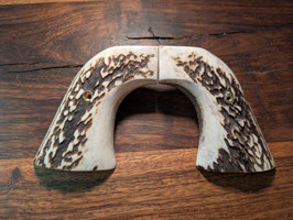 Hirschhorn Griffschalen / Stag Grips