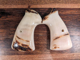 Dall Sheep Horn Grips N-Frame Square Butt