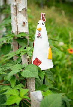 Gartenstecker aus Keramik