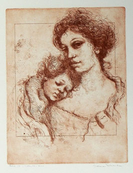 Giuliana Pazienza "Maternità" cm 50x69,5