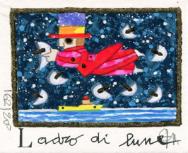 Francesco Musante - Ladro di lune 2025 cm 8x10 bianco