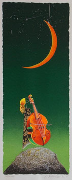 Meloniski da Villacidro "Concertino per la luna rossa" cm 40x80