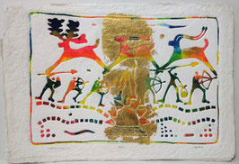 Michele Circiello "Aura rupestre n 7" cm 62x42