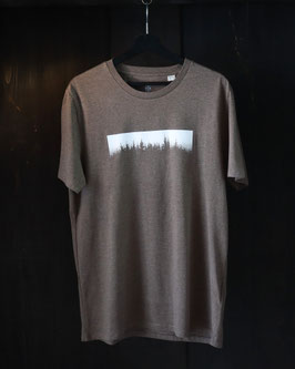 Skyline | T-Shirt | Braun-Meliert