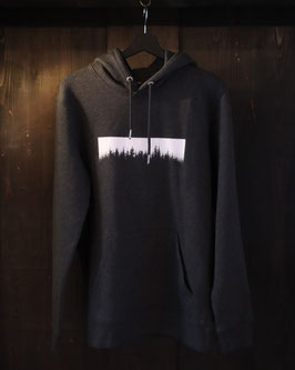 Skyline | Hoodie | Dunkelgrau-Meliert