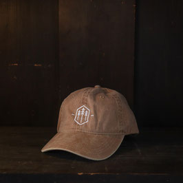 Logo Basecap | Vintage Braun