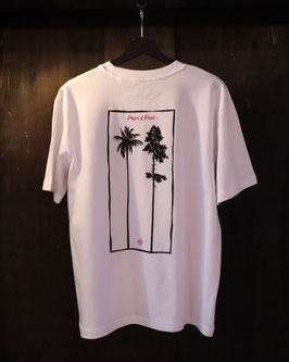 Palms&Pines Backprint | T-Shirt | Weiß
