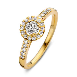 Ring Emma Royal 0.50ct geelgoud