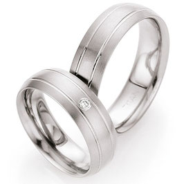 Ringen Titanium en Briljant CR-TI3