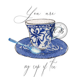 Tasse bleue, you are my cup of tea