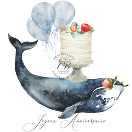 Anniversaire baleine
