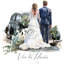 Carte, Vive les Mariés