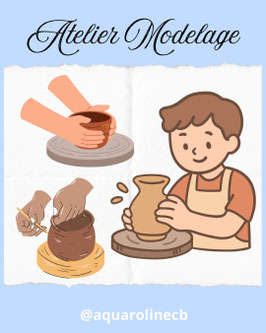 Atelier Modelage Enfant de  7 à 14 ans