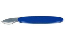 Couteau lame fixe, ouvre-boîte, bleu - BECO TECHNIC