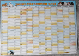 Jahresübersichts-Kalender "Jahreskalender 2021"