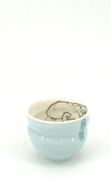 ESPRESSO Keep it Here - Manatee / blauer Becher