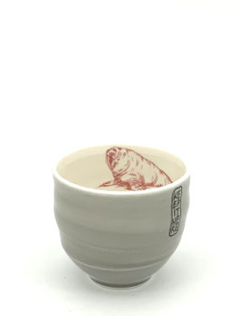 ESPRESSO Keep it Here - Walross / grauer Becher