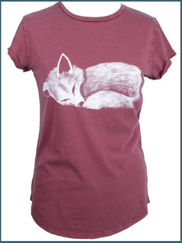 Rotes ausgewaschene rollsleeve Fuchs