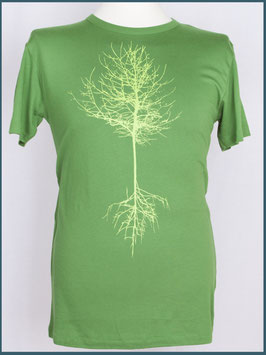 Blattgrünes Herren Bambusshirt Baum