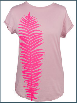 Altrosanes rollsleeve T-shirt Farn
