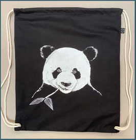 Rucksack schwarz Panda