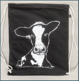 Rucksack schwarz Kuh