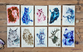 Magische Ink-Tiere