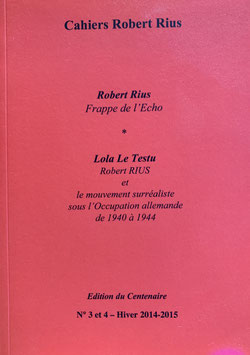 Cahiers Robert Rius n°3-4