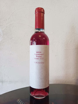 MBA Fujiminori Pione Rose 2025  山梨と立川産ぶどうのロゼワイン 375ml