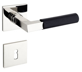 Saam & Batz Bauhaus Garnitur GRO 20E-44F mit flachen Rosetten