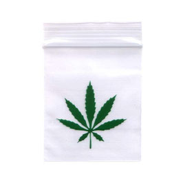 Minigrip "Hanfblatt"