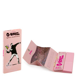 G-Rollz "Banksy Kingsize pink, Filtertips und Mischpult"
