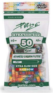 Aktivkohlefilter "Purize slim rainbow"
