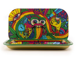 Mischschale mit Deckel "Psychedelic"