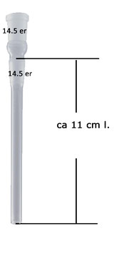 Glaskupplung 14.5er 11cm