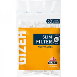 Filter Gizeh Slim Aktivkohle