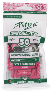 Aktivkohlefilter "Purize slim pink"